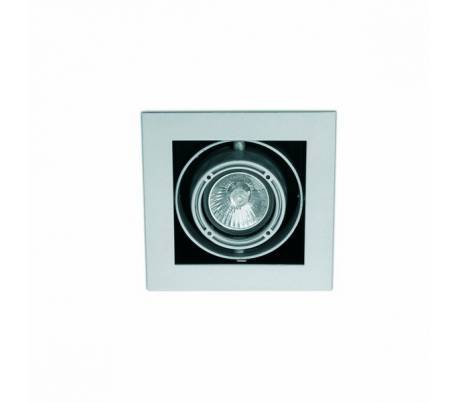 Aplique de aluminio ADO Cromo ambiente halógeno de pared