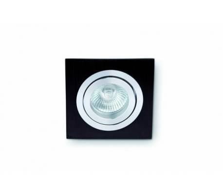 Aplique de aluminio ADO Cromo ambiente halógeno de pared