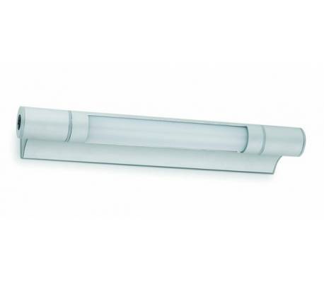 Aplique de aluminio ADO Cromo ambiente halógeno de pared