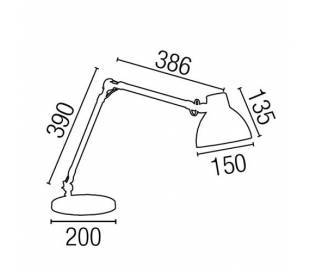 Aplique de aluminio ADO Cromo ambiente halógeno de pared