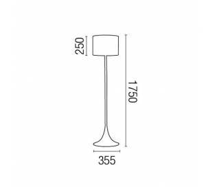 Aplique de aluminio ADO Cromo ambiente halógeno de pared
