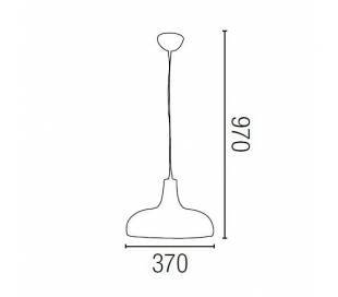 Aplique de aluminio ADO Cromo ambiente halógeno de pared