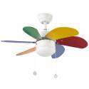 Ventilador de techo con luz modelo Asinara