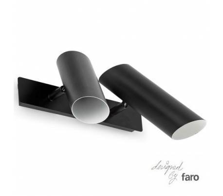 Aplique de aluminio ADO Cromo ambiente halógeno de pared