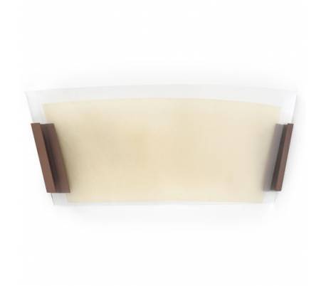 Aplique de aluminio ADO Cromo ambiente halógeno de pared