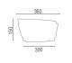 Aplique de aluminio ADO Cromo ambiente halógeno de pared