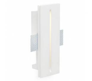 Aplique de aluminio ADO Cromo ambiente halógeno de pared