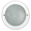 Aplique de aluminio ADO Cromo ambiente halógeno de pared