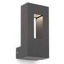 Aplique de aluminio ADO Cromo ambiente halógeno de pared