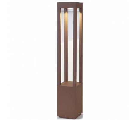 Aplique de aluminio ADO Cromo ambiente halógeno de pared