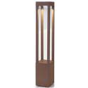 Aplique de aluminio ADO Cromo ambiente halógeno de pared