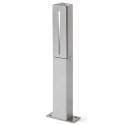 Aplique de aluminio ADO Cromo ambiente halógeno de pared