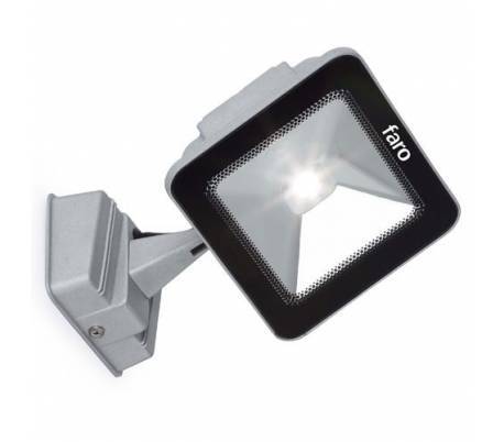 Aplique de aluminio ADO Cromo ambiente halógeno de pared