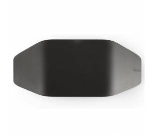 Aplique de aluminio ADO Cromo ambiente halógeno de pared