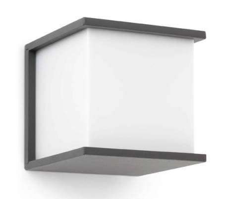 Aplique de aluminio ADO Cromo ambiente halógeno de pared