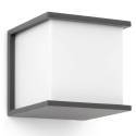 Aplique de aluminio ADO Cromo ambiente halógeno de pared