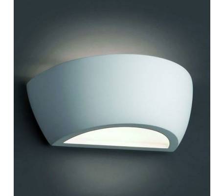 Aplique de aluminio ADO Cromo ambiente halógeno de pared