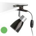 Aplique de aluminio ADO Cromo ambiente halógeno de pared