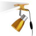 Aplique de aluminio ADO Cromo ambiente halógeno de pared