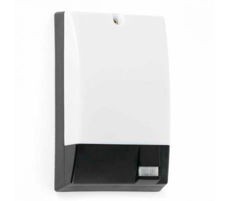 Wandleuchte  LED aus Polycarbonat, schwarz - HERM-PIR