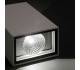 Wandleuchte LED aus Aluminiumdruckguss, dunkelgrau - LING