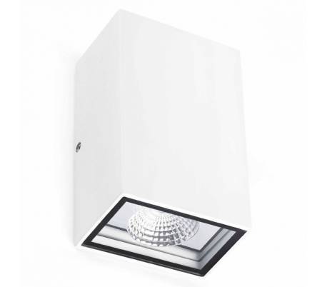 Wandleuchte LED aus Aluminiumdruckguss, dunkelgrau - LING