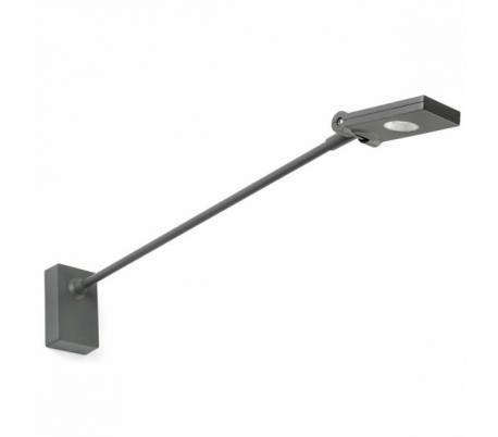 Wandleuchte aus Aluminiumdruckguss, dunkelgrau - TORAN-1